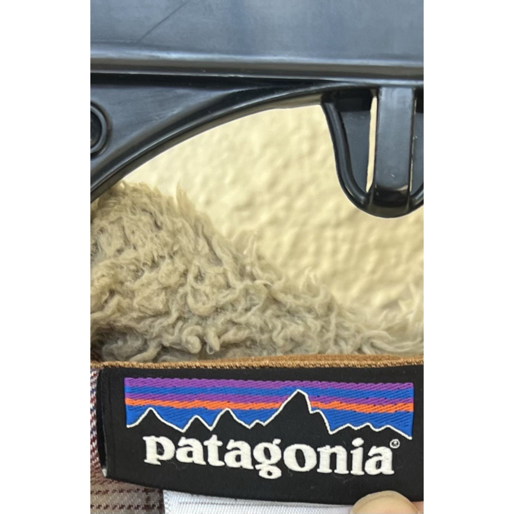 Patagonia Prairie Dawn Jacket Women’s Brown Hooded Organic Cotton Barn Chore - Picture 13 of 14
